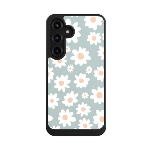 Samsung Galaxy S25+  NIVOcore Daisy Flower Seamless Pattern Green