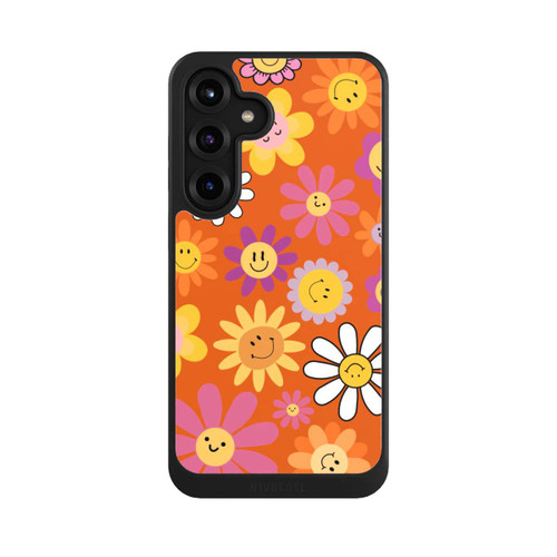 Samsung Galaxy S25+  NIVOcore Smiles Orange Flowers