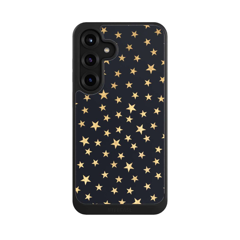 Galaxy S25 + NIVOcore Sternenstaub um Mitternacht