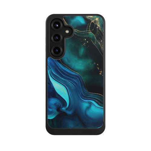 Samsung Galaxy S25+  NIVOcore Blaugoldene Tinte