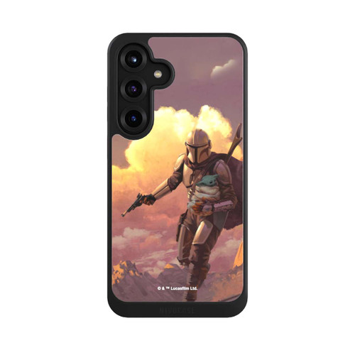 Samsung Galaxy S25+  NIVOcore Der Mandalorianer und Grogu Sonnenguntergang Wolken