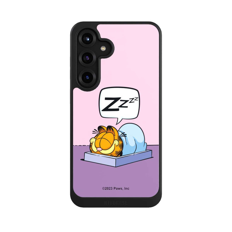 Galaxy S25 + NIVOcore Garfield Nap Attack Pink 