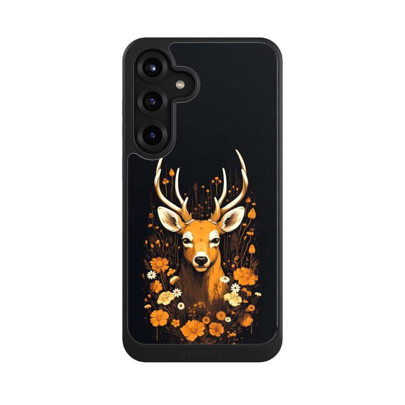 Galaxy S25 + NIVOcore Deer Flowers Big