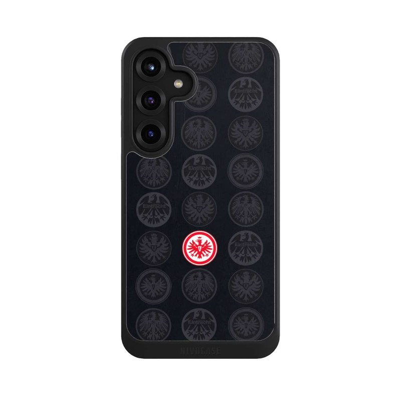 Galaxy S25 + NIVOcore Eintracht Frankfurt Logo Pattern