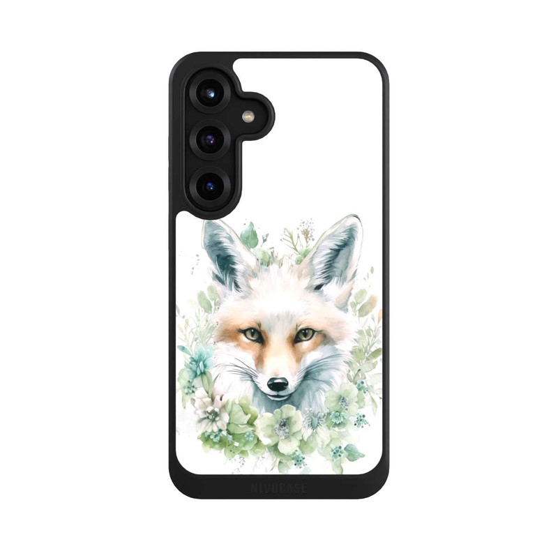 Galaxy S25 + NIVOcore Fuchs blumig