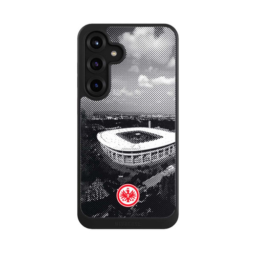 Samsung Galaxy S25+  NIVOcore SGE Stadion Schwarz Weiß