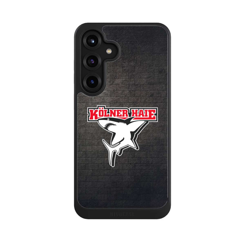 Galaxy S25 + NIVOcore Kölner Haie Mauer