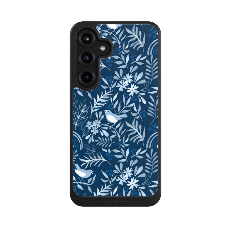 Galaxy S25 + NIVOcore Classic Blue Pattern