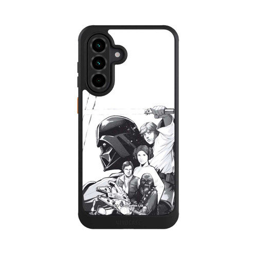 Samsung Galaxy A36 5G NIVOcore StarWars Charaktere - Schwarz-Weiß