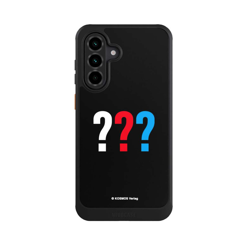 Galaxy A36 5G NIVOcore Drei Fragezeichen Logo