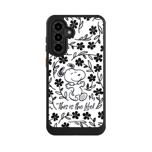 Samsung Galaxy A36 5G NIVOcore Snoopy schwarz und weiß This Is The Life