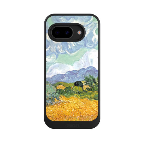 Google Pixel 9a NIVOcore Weizenfeld mit Zypressen