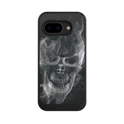 Google Pixel 9a NIVOcore rauchender Totenkopf Carbon