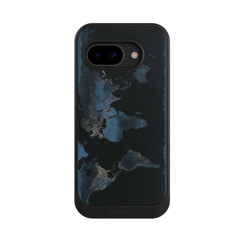 Pixel 9 a NIVOcore Nightlight Worldmap
