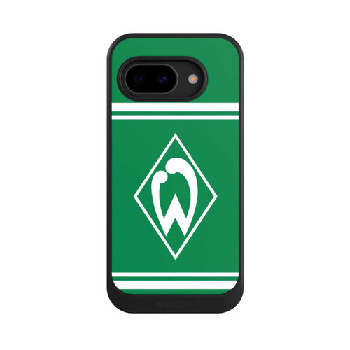 Google Pixel 9a NIVOcore Werder Stripes Green