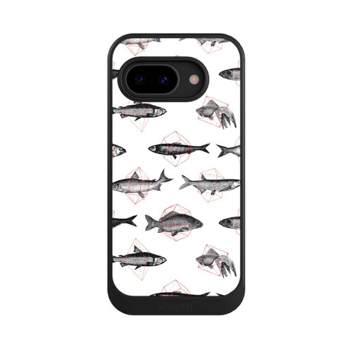 Google Pixel 9a NIVOcore Fische in Geometrie