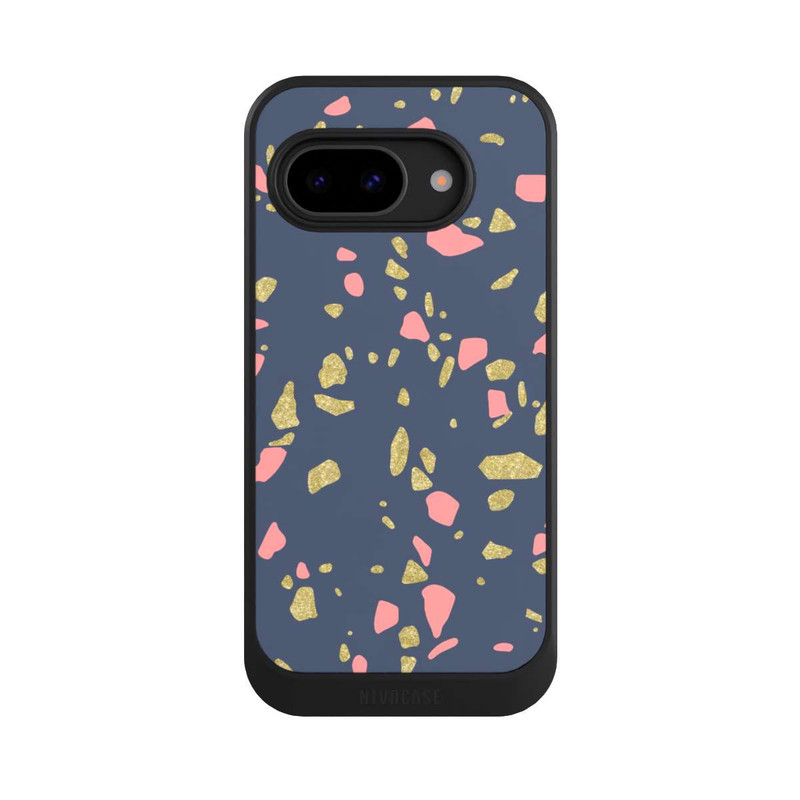 Pixel 9 a NIVOcore Terazzo Gold-Optik