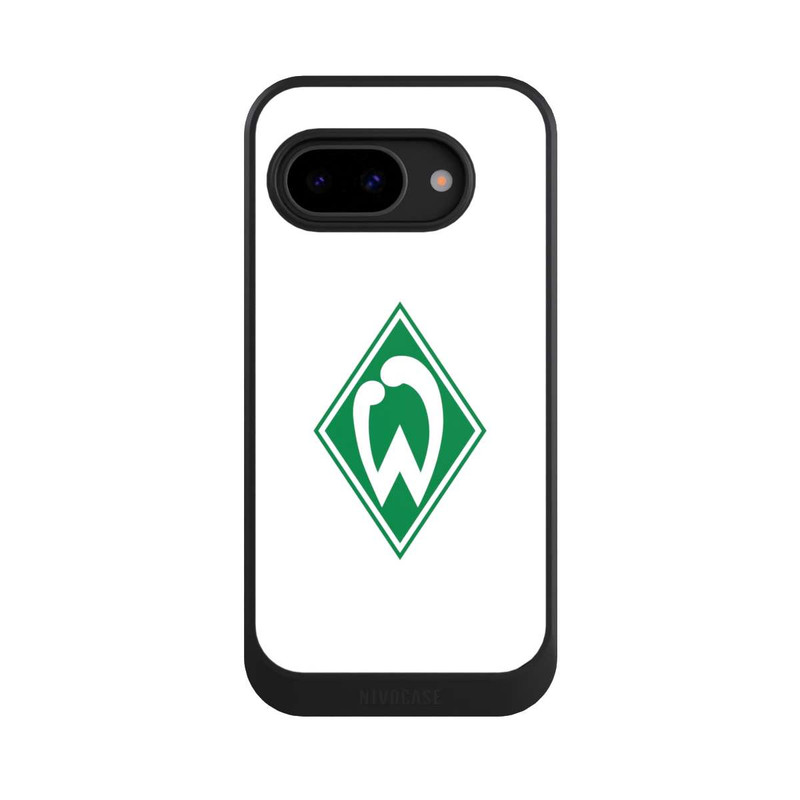 Pixel 9 a NIVOcore Logo auf Weiß - Werder Bremen