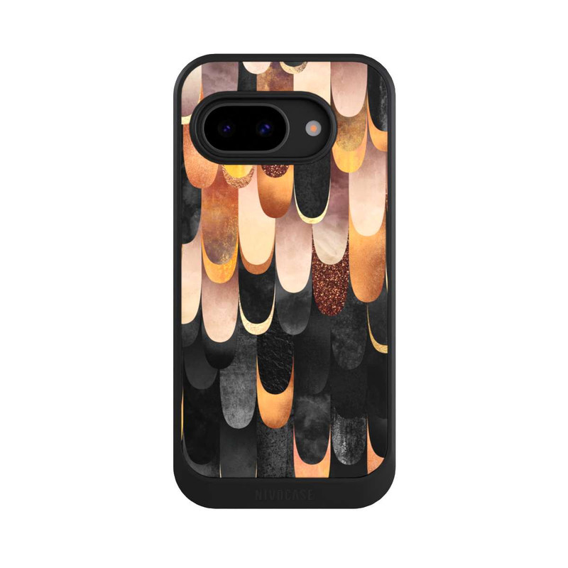 Pixel 9 a NIVOcore Gefiedertes Kupfer und Schwarz