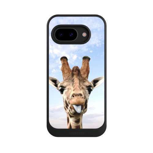 Google Pixel 9a NIVOcore Giraffe auf der Straße