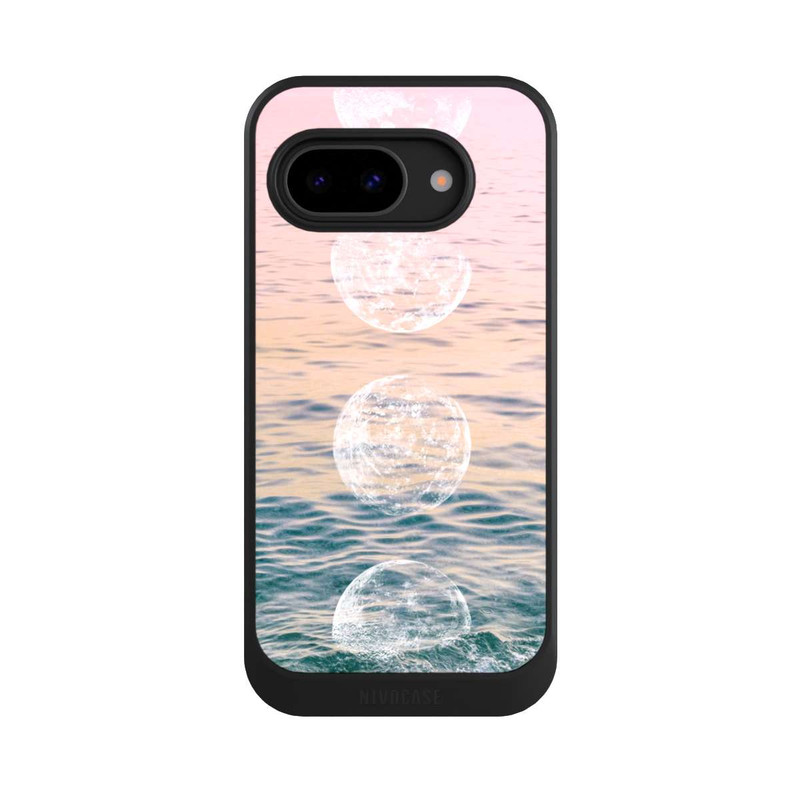 Pixel 9 a NIVOcore Mondphasen am Strand