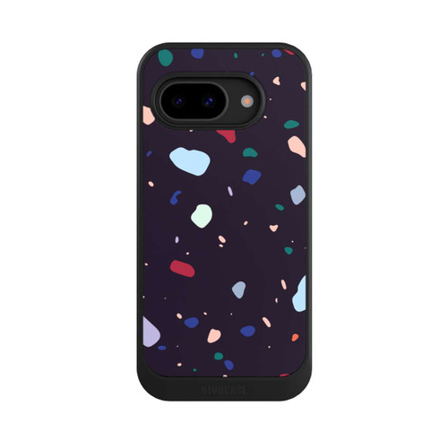 Google Pixel 9a NIVOcore Modern Dark Rounded Terrazzo
