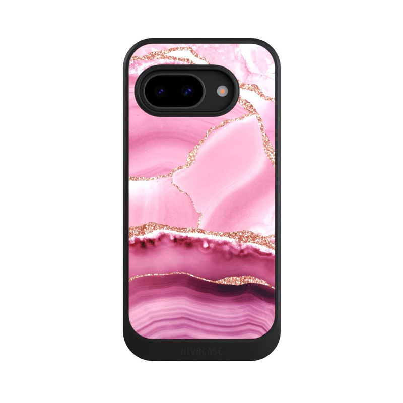 Pixel 9 a NIVOcore Meerjungfrauen Pink Marmor