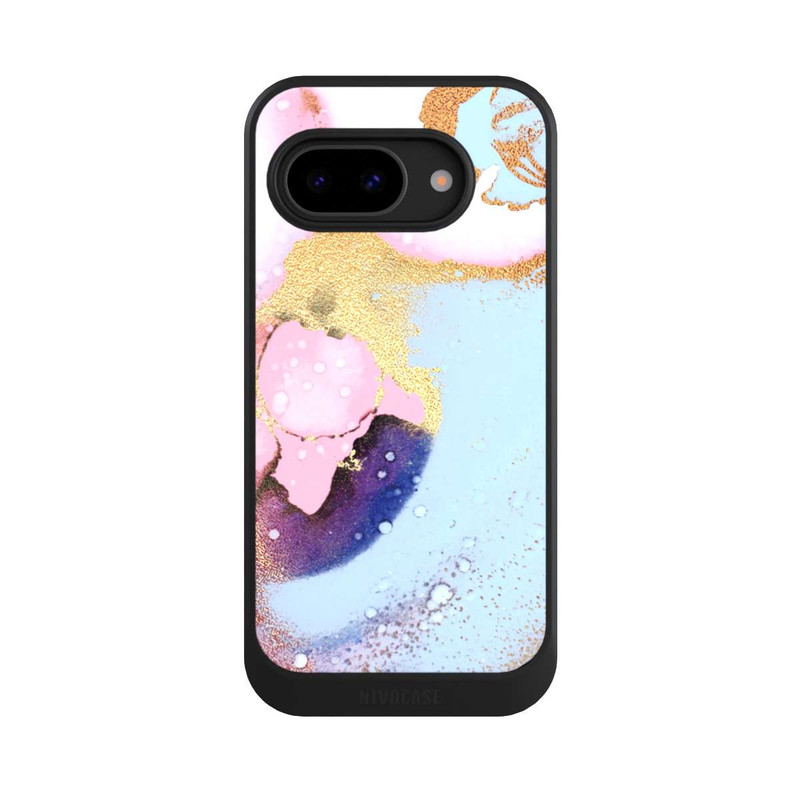 Pixel 9 a NIVOcore Pastell Glamour Tintenstruktur