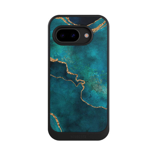 Google Pixel 9a NIVOcore Edelstein glänzend aquamarin