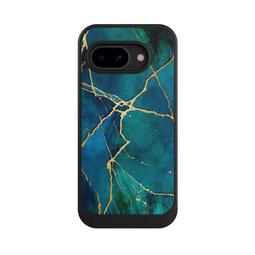 Google Pixel 9a NIVOcore Mineralischer Glamourlook Blaugold