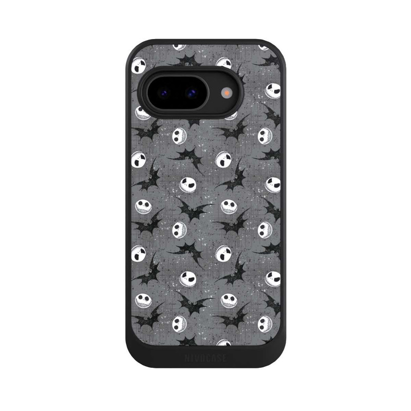 Pixel 9 a NIVOcore Jack Grey Pattern Tim Burtons Nightmare before Christmas