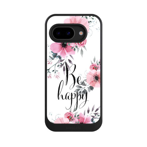 Google Pixel 9a NIVOcore Be Happy Blumen