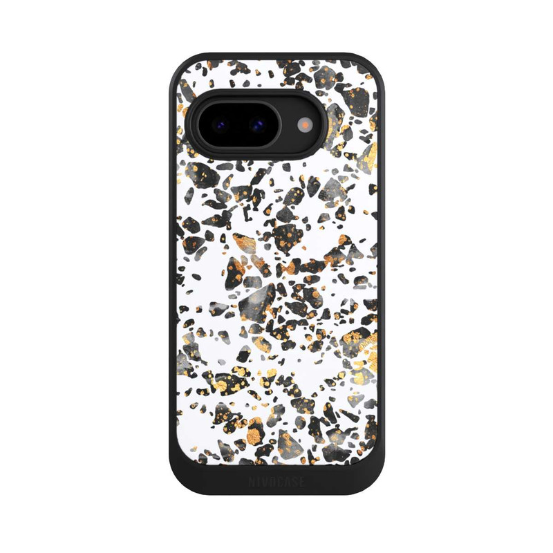 Pixel 9 a NIVOcore Gold Speckled Terrazzo