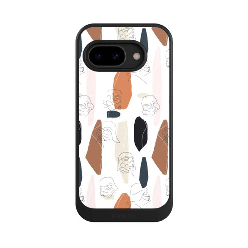 Google Pixel 9a NIVOcore Dunkle Seite Line Art