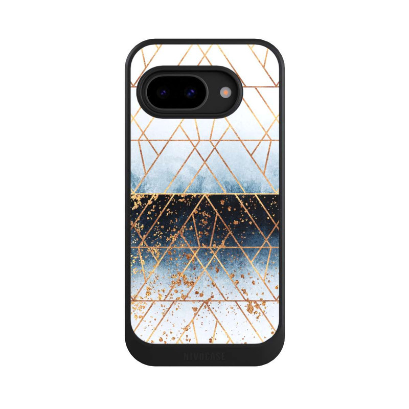 Pixel 9 a NIVOcore Winter Blue Geo