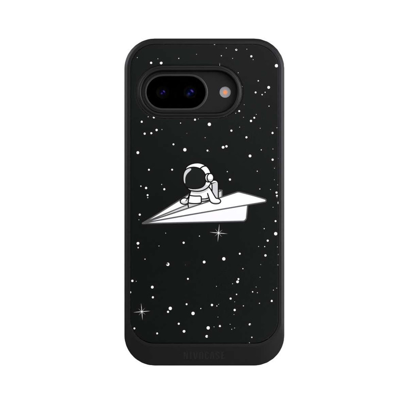 Pixel 9 a NIVOcore Astronaut Paper Plane Comic