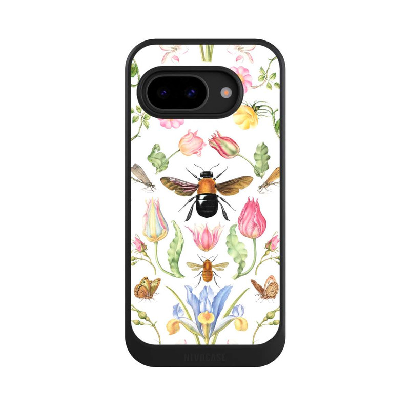 Pixel 9 a NIVOcore Wildblumen mit Biene weiß