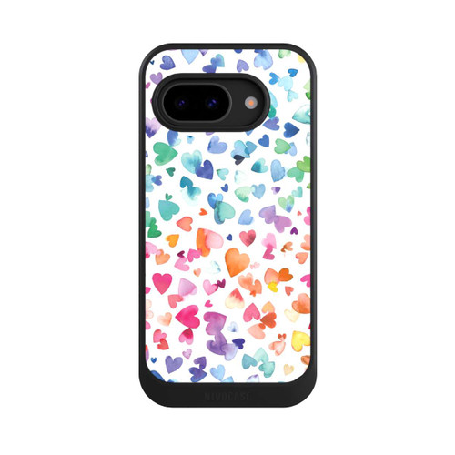 Google Pixel 9a NIVOcore Liebesherzen aquarell