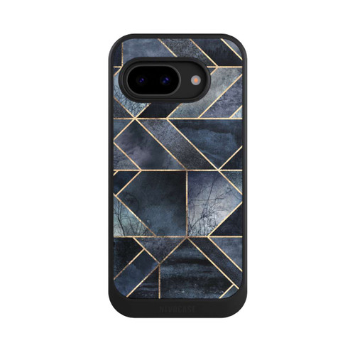 Google Pixel 9a NIVOcore Abstraktes Natur-Dunkelblau