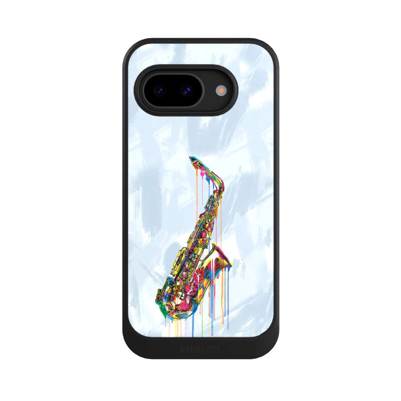 Pixel 9 a NIVOcore Saxophone Art By P.D. Moreno