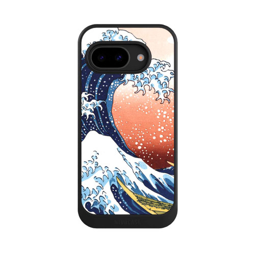 Google Pixel 9a NIVOcore La Grande Vague de Kanagawa Rouge