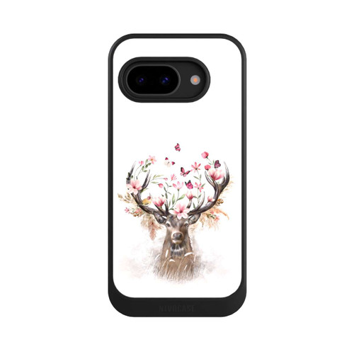 Google Pixel 9a NIVOcore Hirsch Blumen Geweih