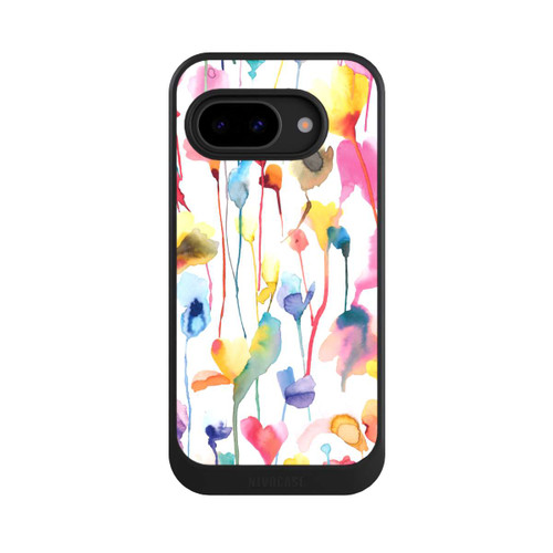 Google Pixel 9a NIVOcore Aquarell Wildblumen bunt