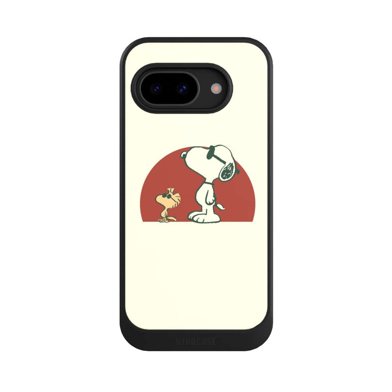 Pixel 9 a NIVOcore Snoopy Woodstock weit draußen