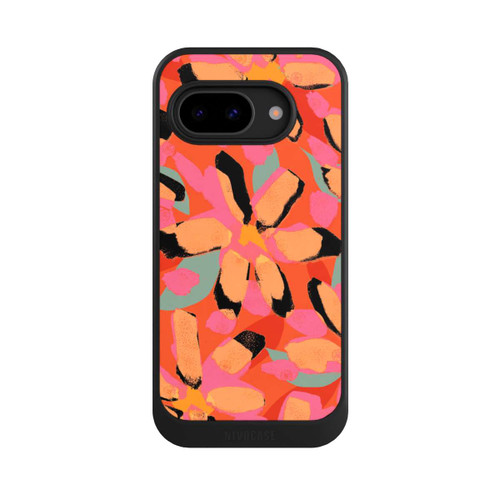 Google Pixel 9a NIVOcore Orangenblüten-Muster