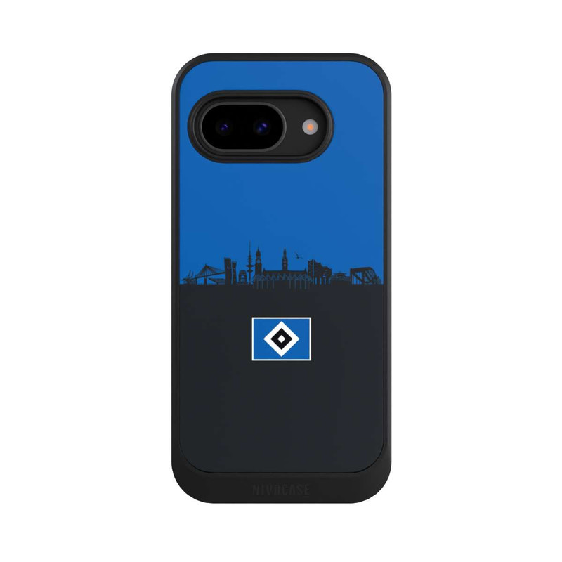 Pixel 9 a NIVOcore HSV Skyline Blau Schwarz