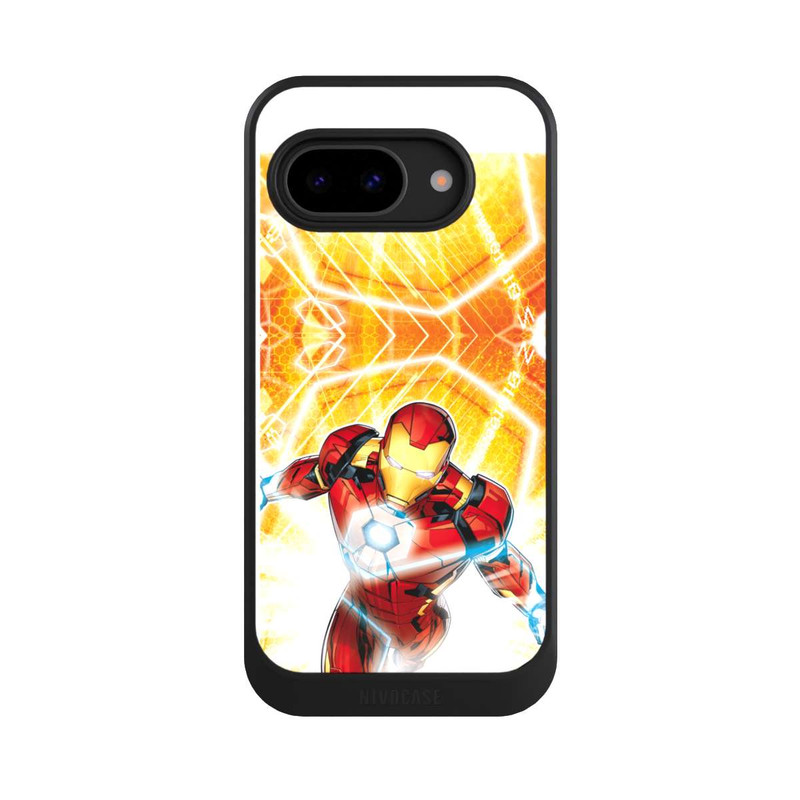Pixel 9 a NIVOcore Iron Man on Fire