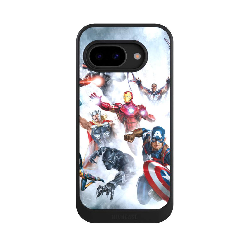 Pixel 9 a NIVOcore Avengers Jumping at You