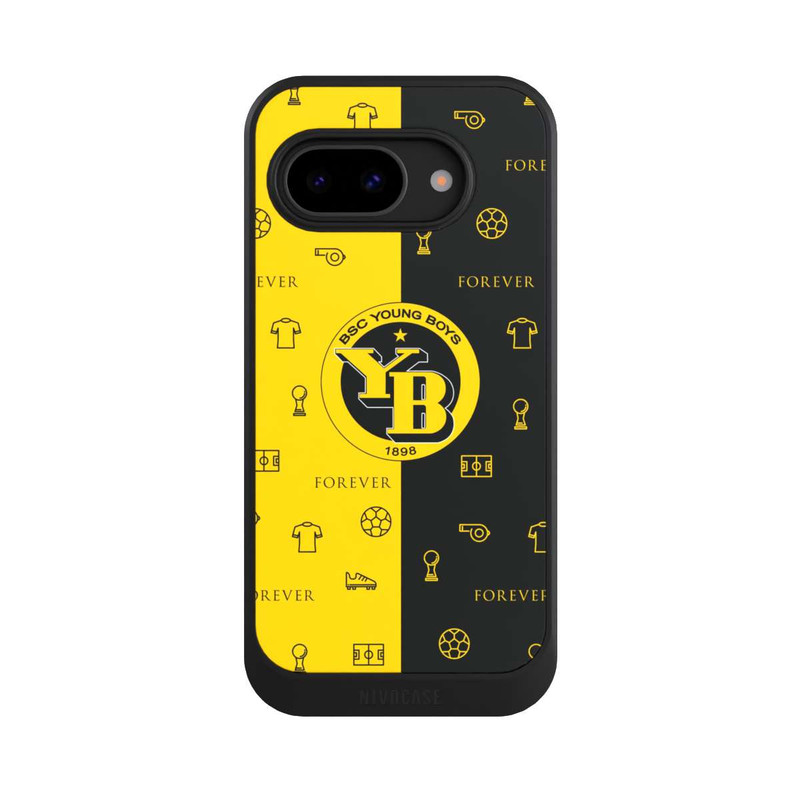 Pixel 9 a NIVOcore BSC YB Gelb Schwarz Muster