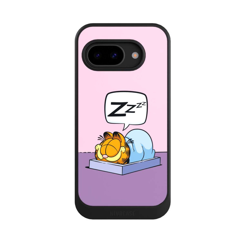 Pixel 9 a NIVOcore Garfield Nap Attack Pink 
